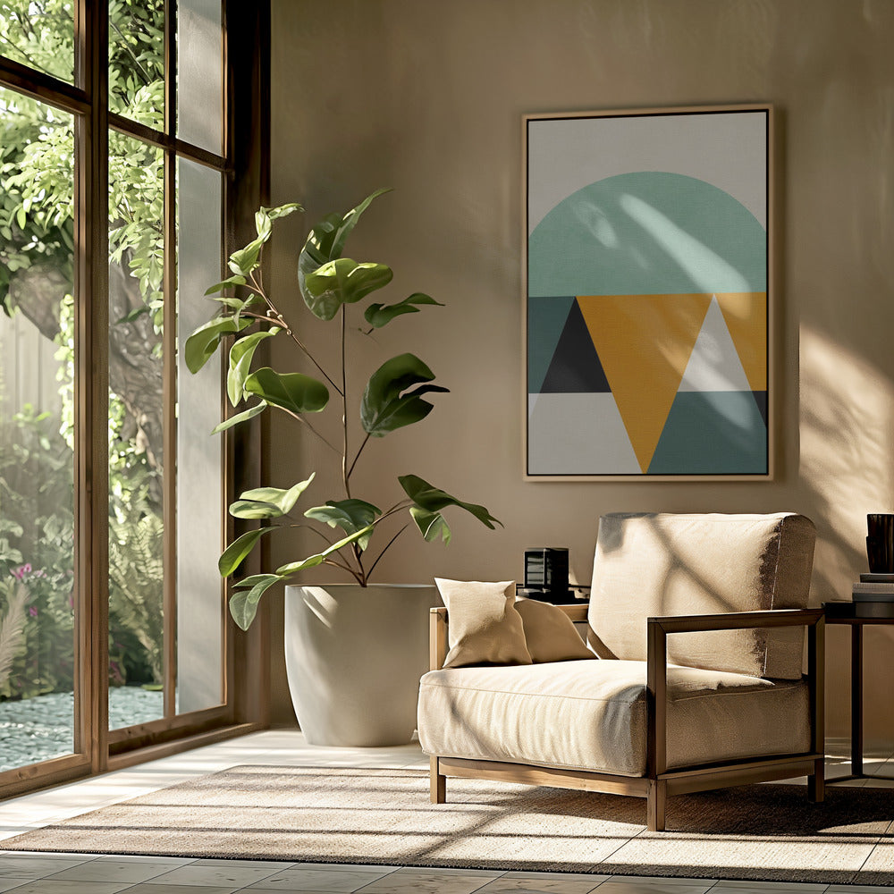 Rainbow Plus Shapes4 | Poster