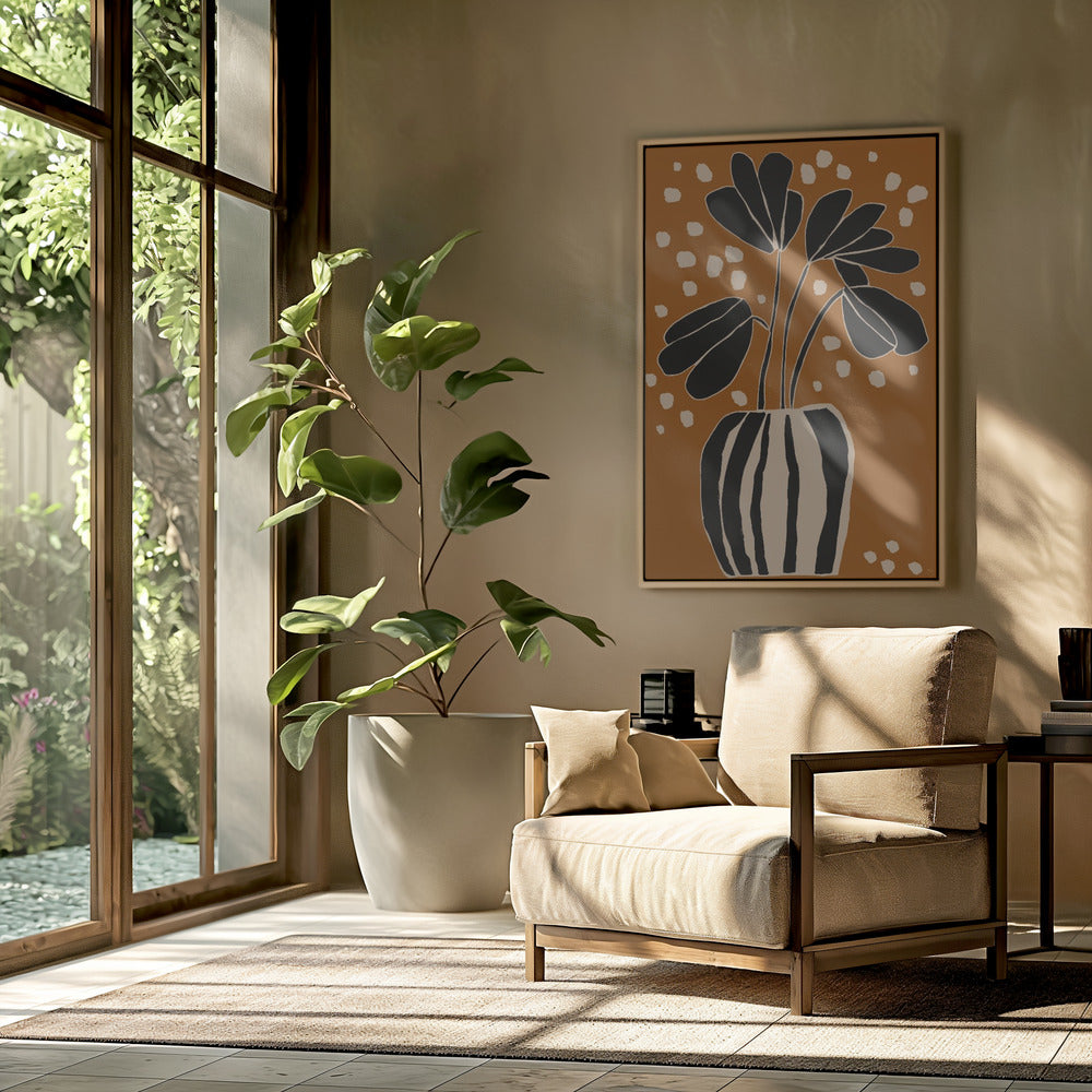 Ochre Still Life No 4 | Poster