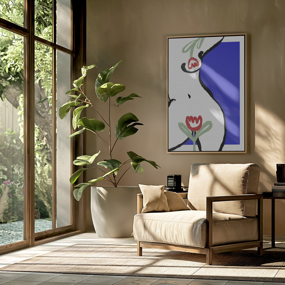 Blooming Silhouette | Poster