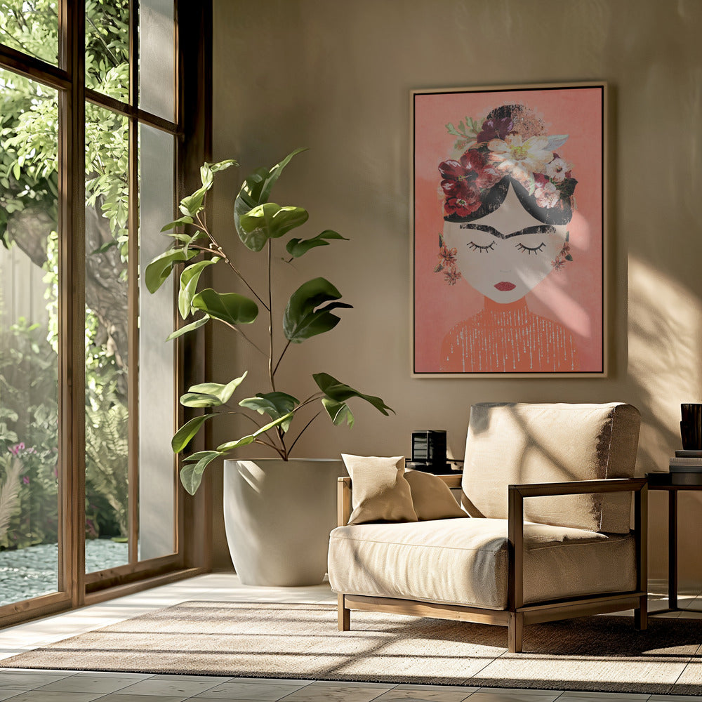 Frida (Peach) | Poster