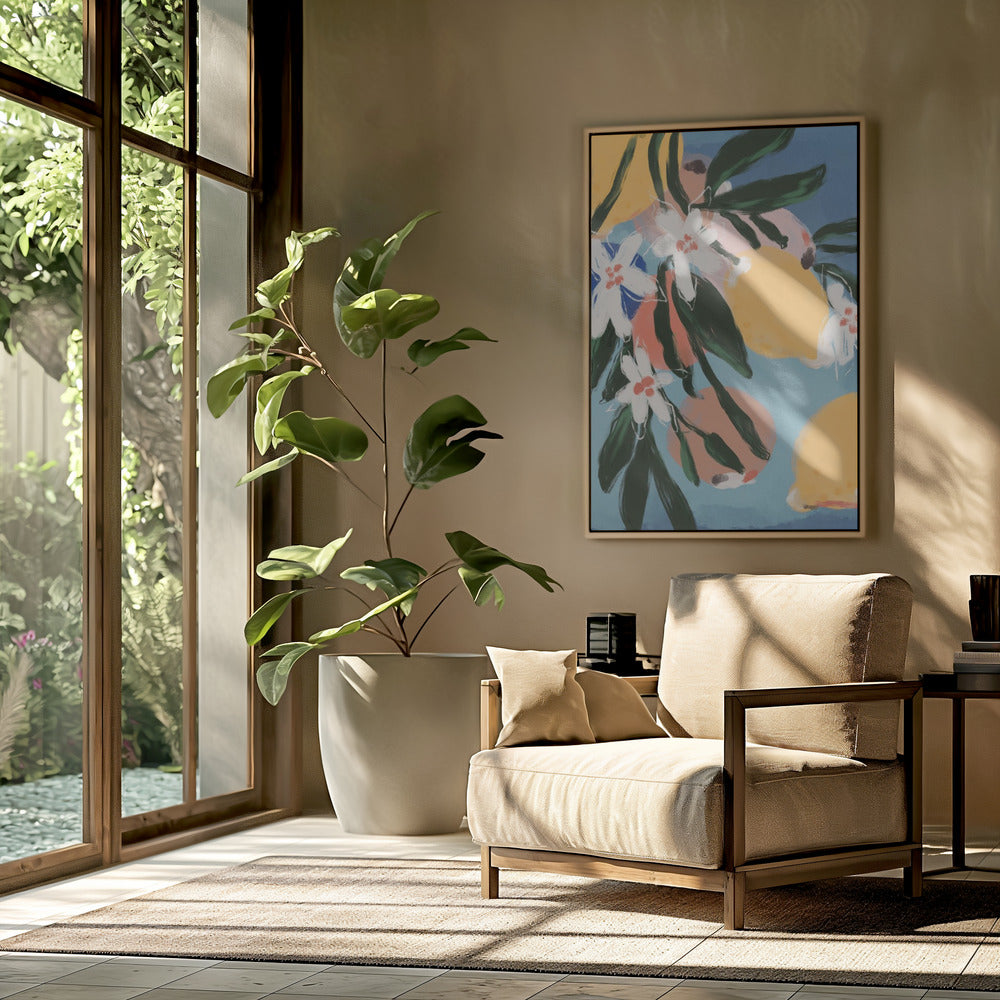 Lemon Blossom Breeze | Poster
