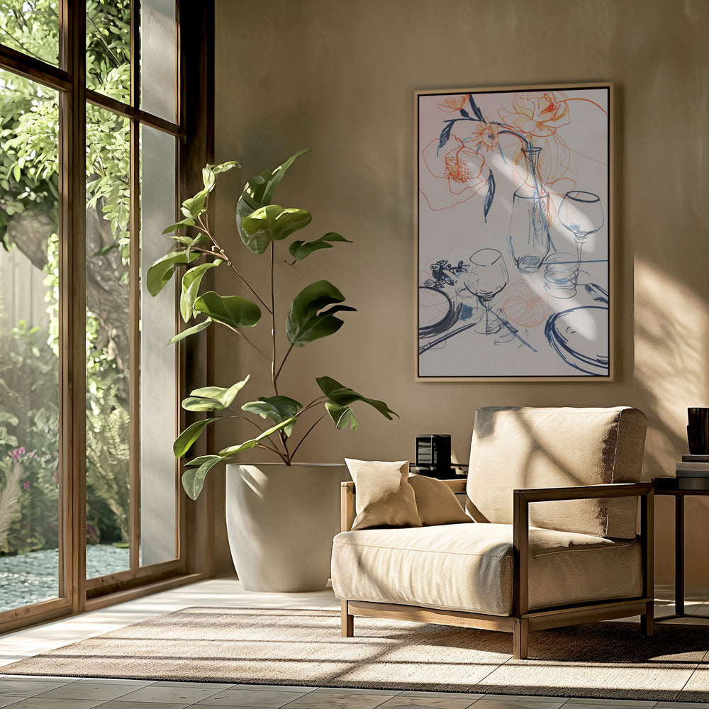 Floral Still-Life | Poster