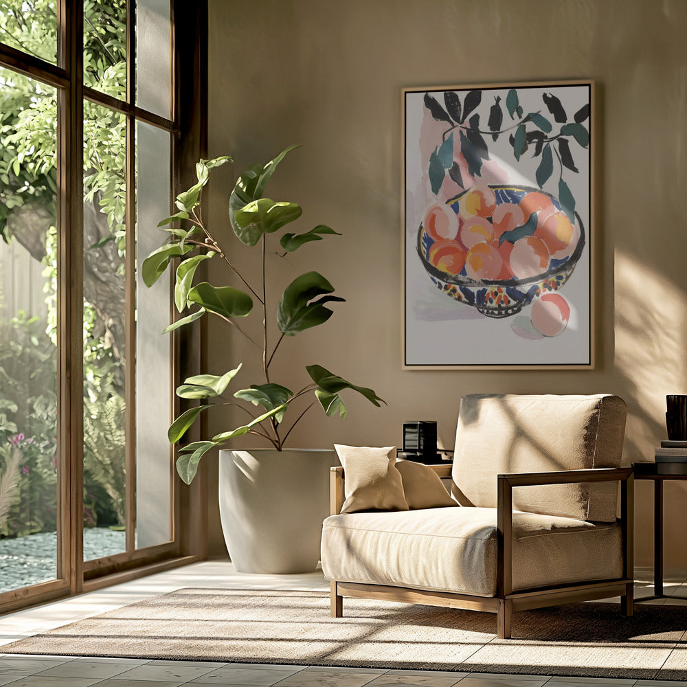 Colorful Fruit Bowl | Poster