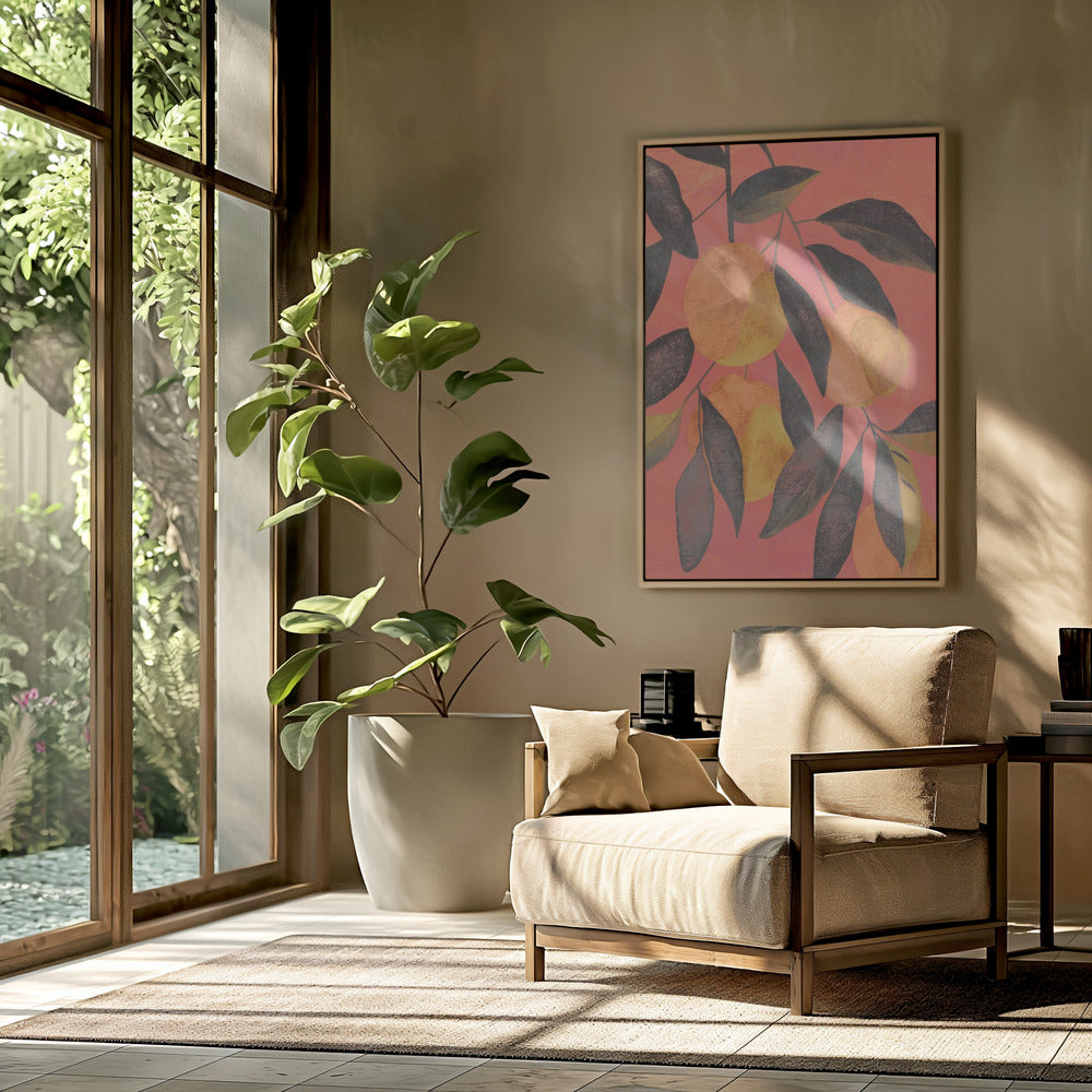 Vibrant Pear Grove | Poster