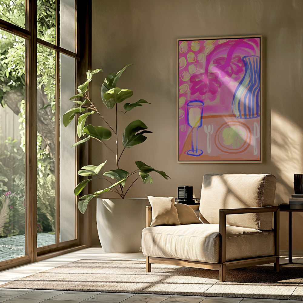 Vibrant Table Scene | Poster