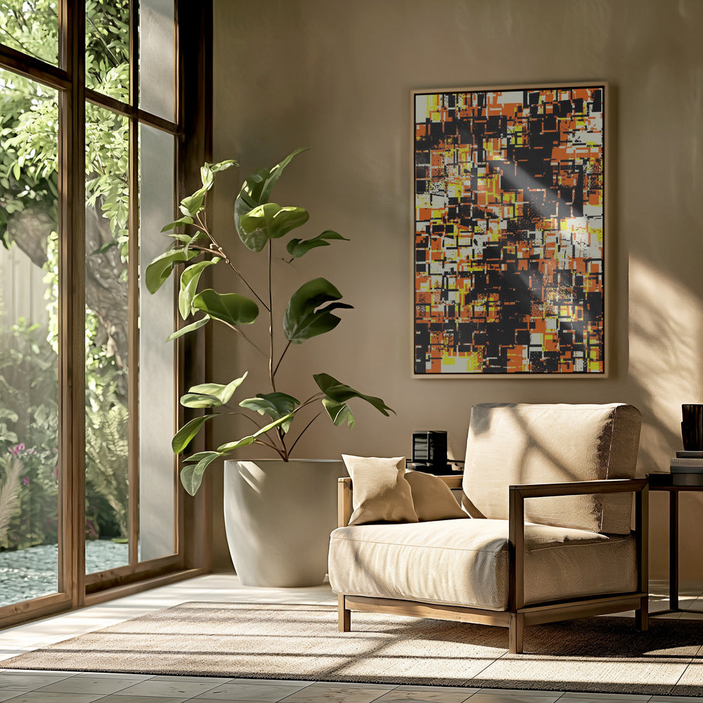 Colorful Geometric Blocks | Poster
