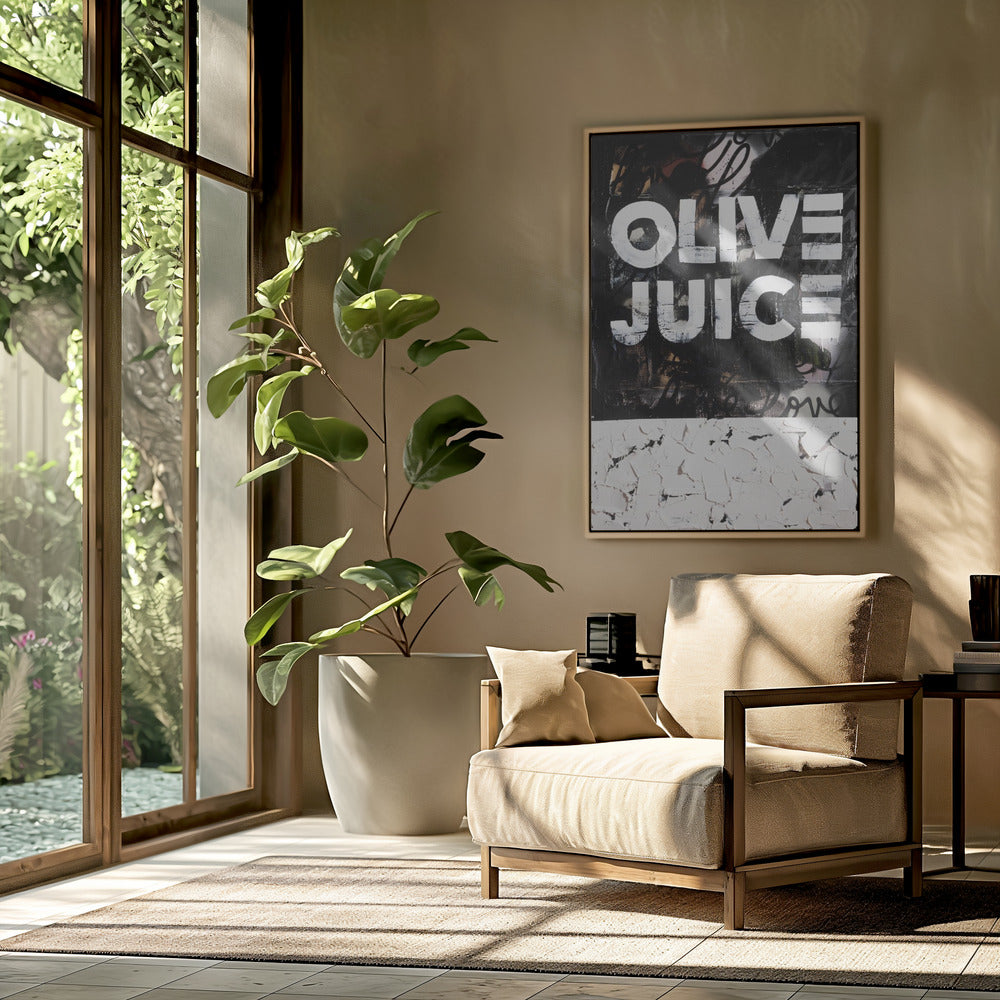 Olive juice | Poster