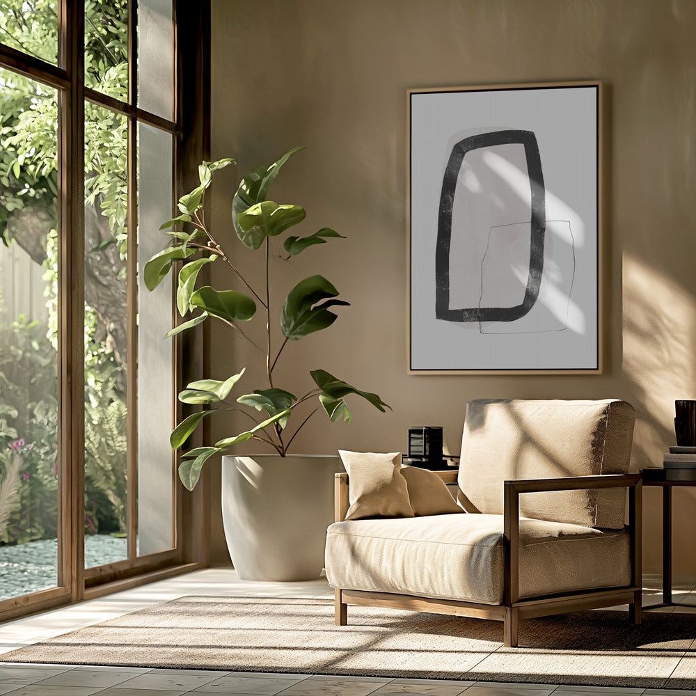 Monochrome Layers | Poster