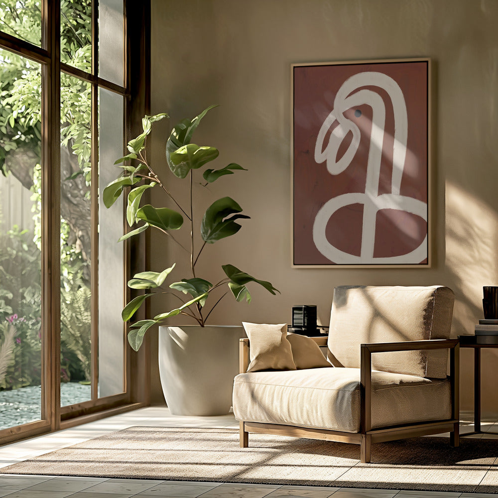 Curved Serenity | Poster