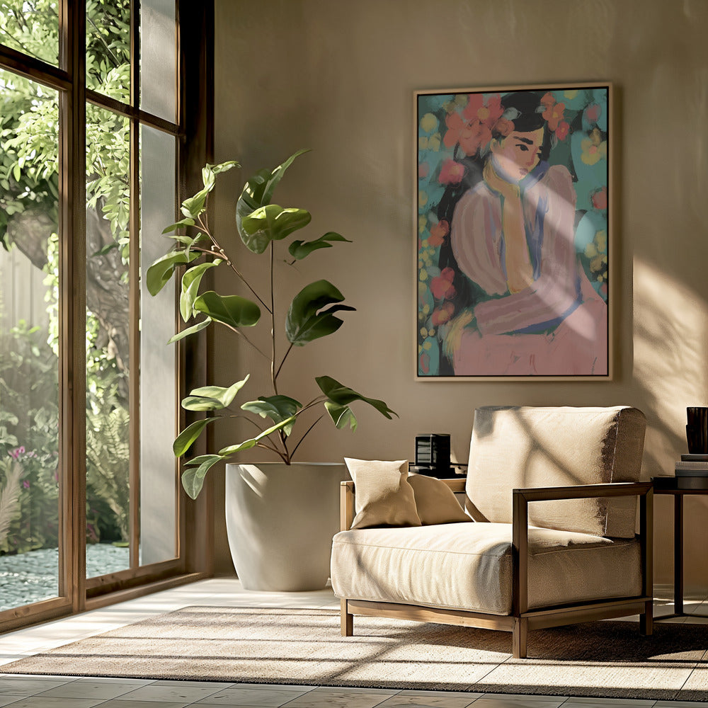 Pensive Blooms | Poster