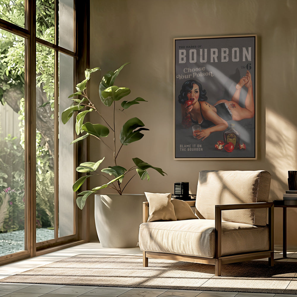 Babes of Bourbon Vol 6 Choose Your Poison Sexy Pinup | Poster