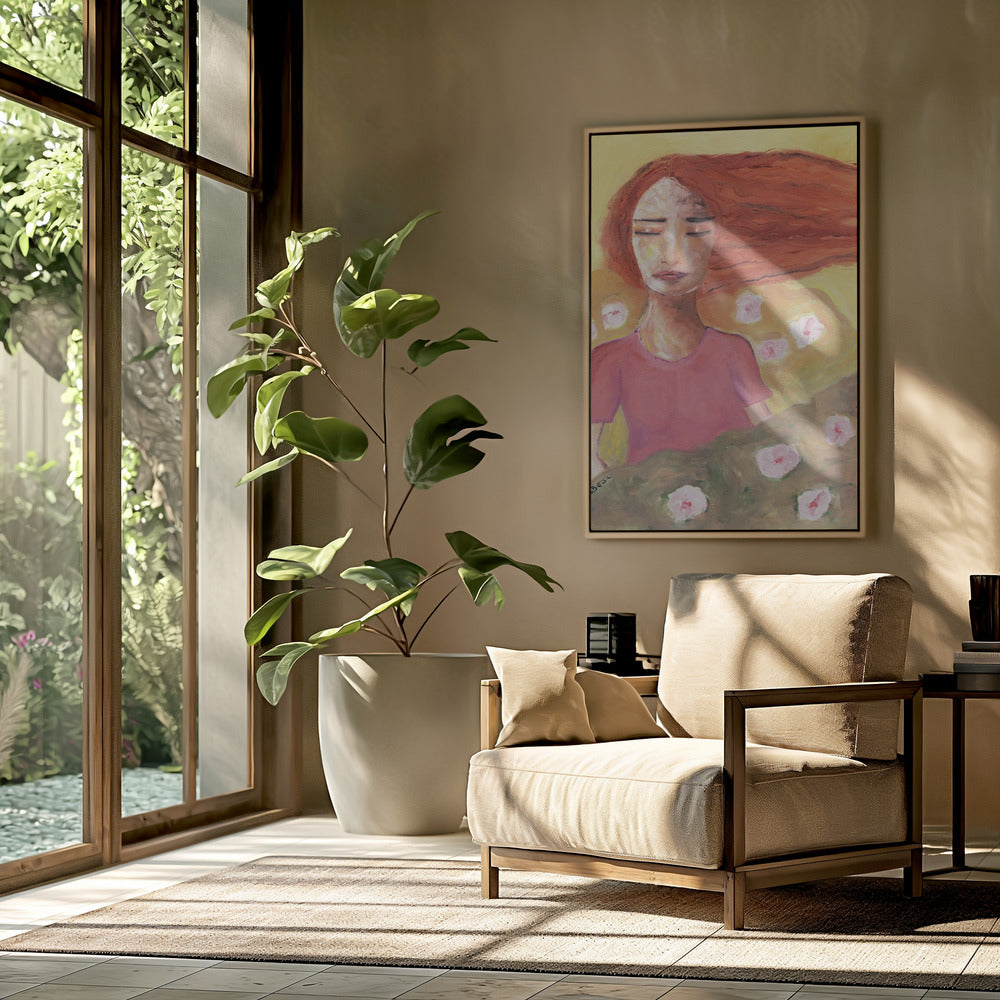 Red Head Free as the Breeze | Poster