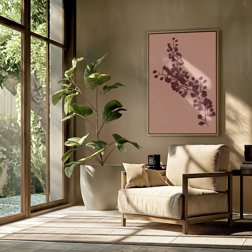 Floral Silhouette 4 | Poster