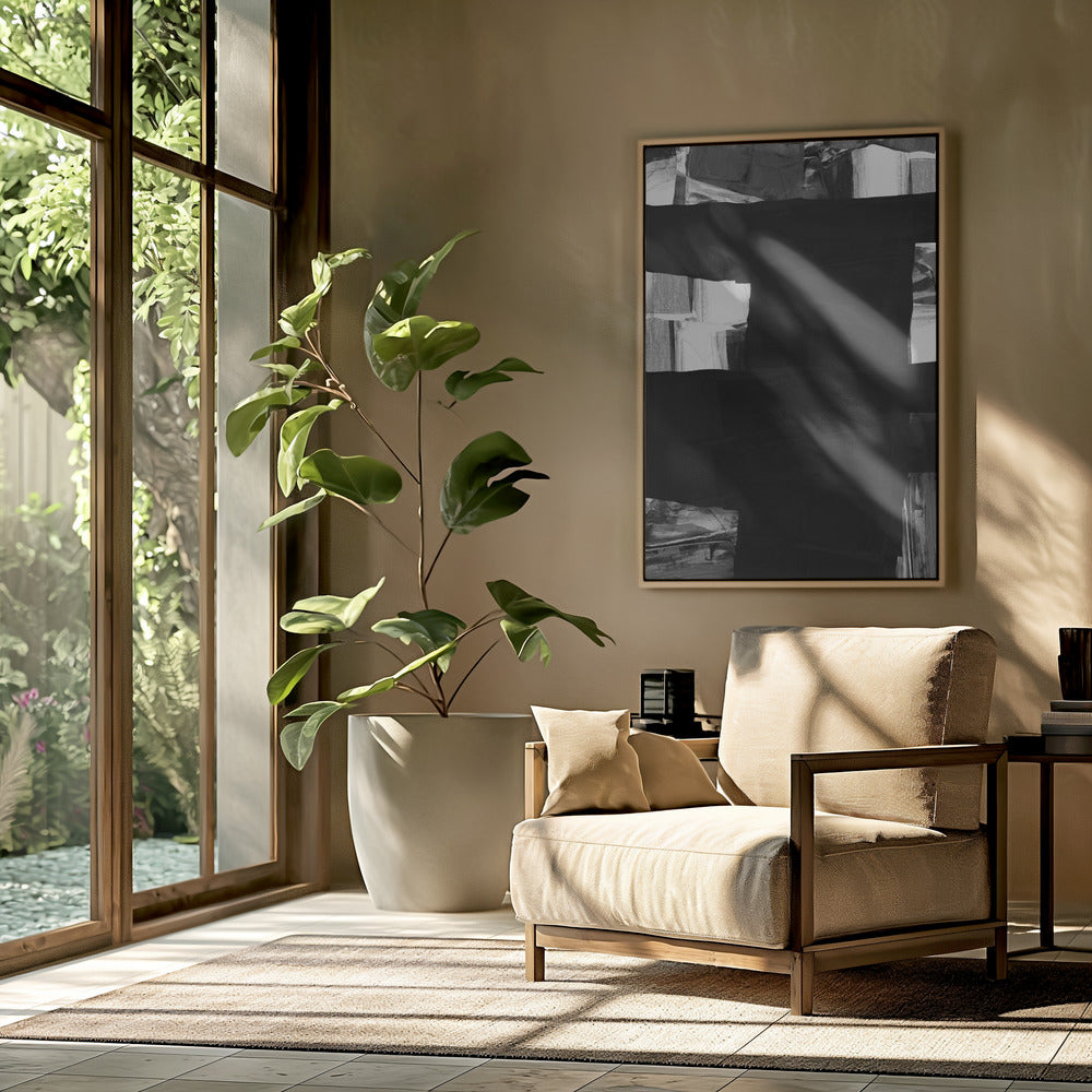 Monochrome Layers | Poster