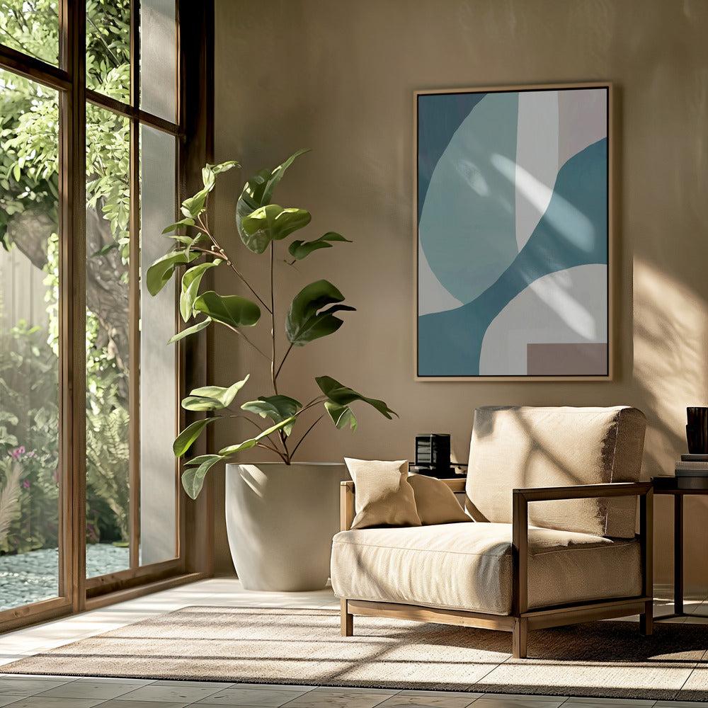 Flowing Wavescape | Poster