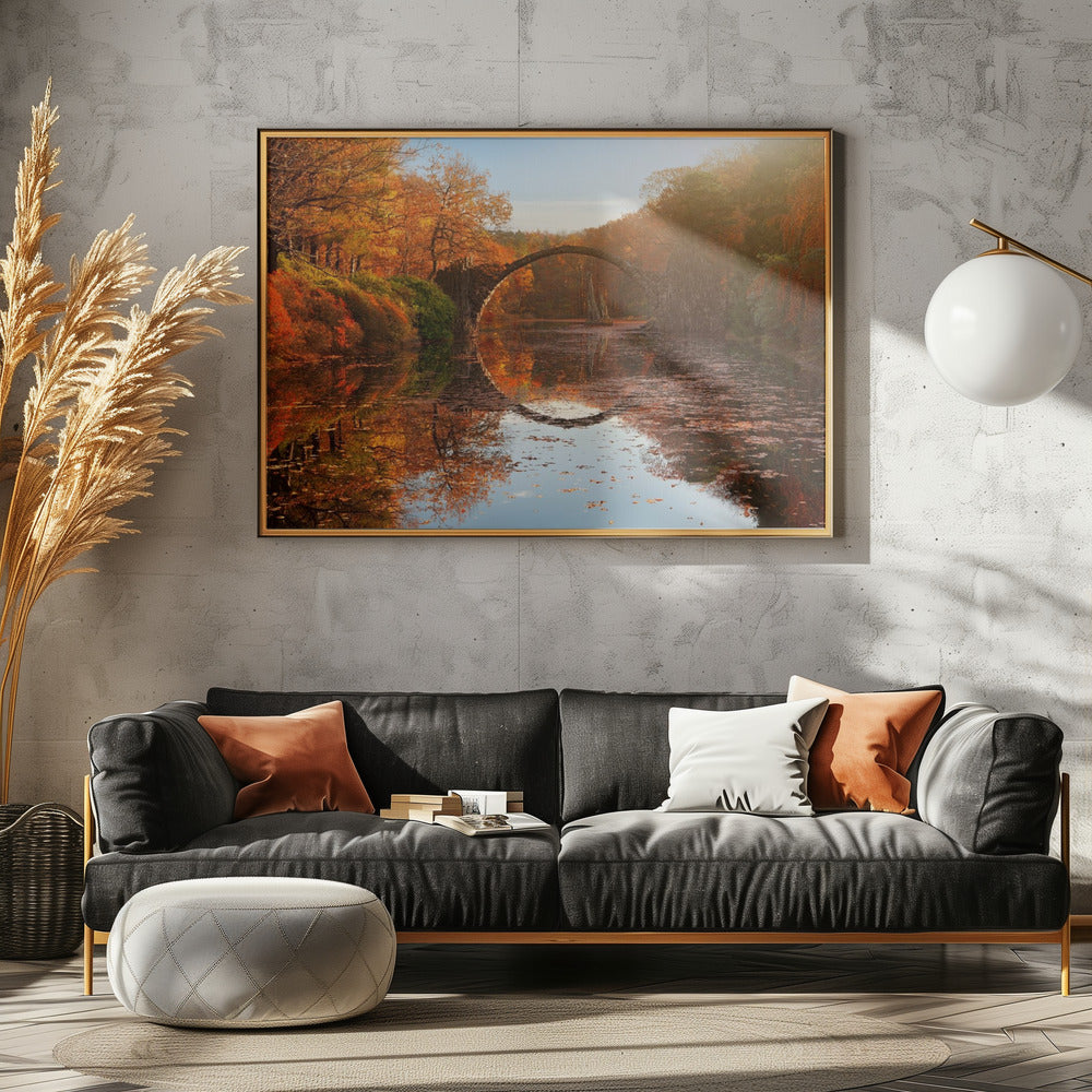 Autumn lake | Poster