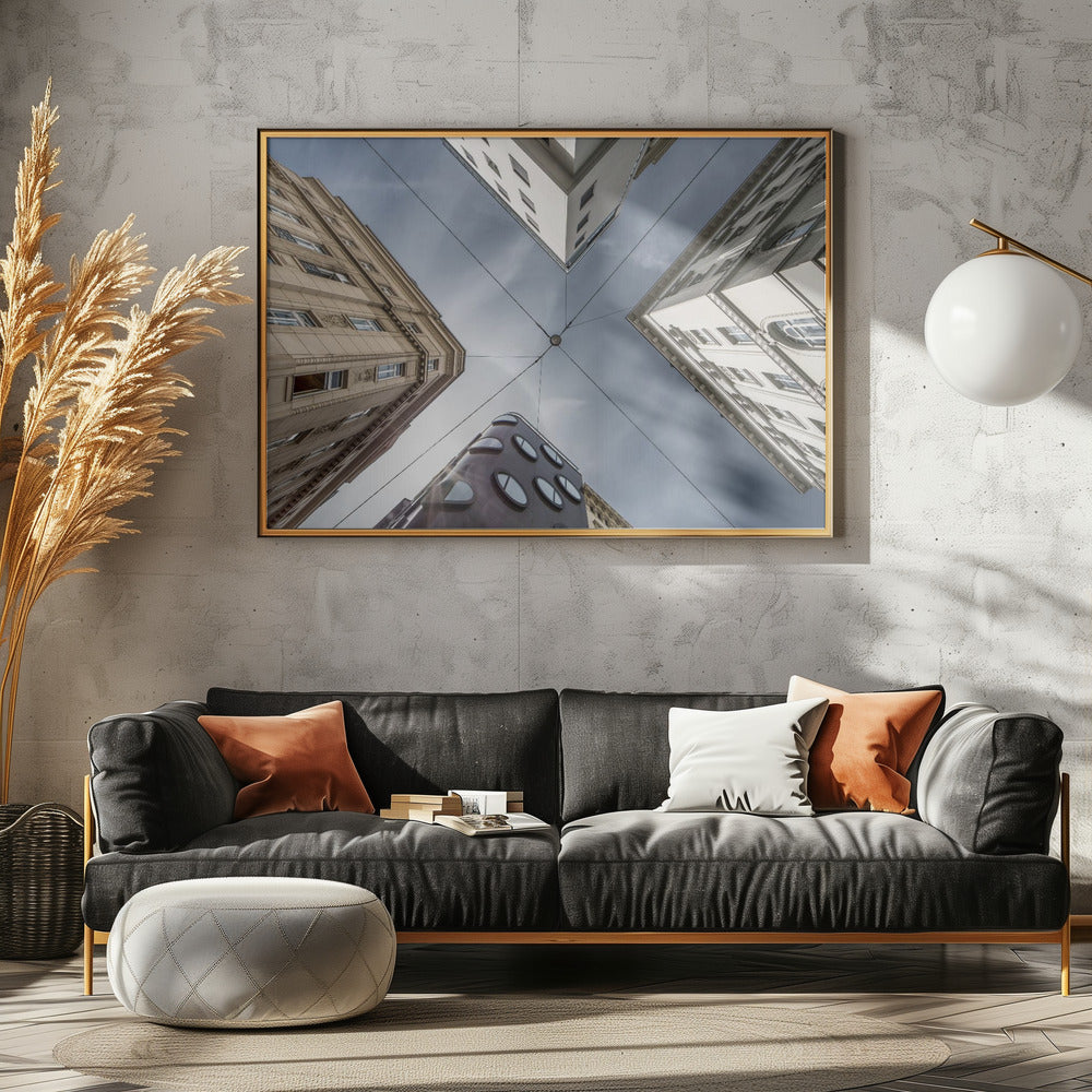 Where streets meet the sky | Canvas