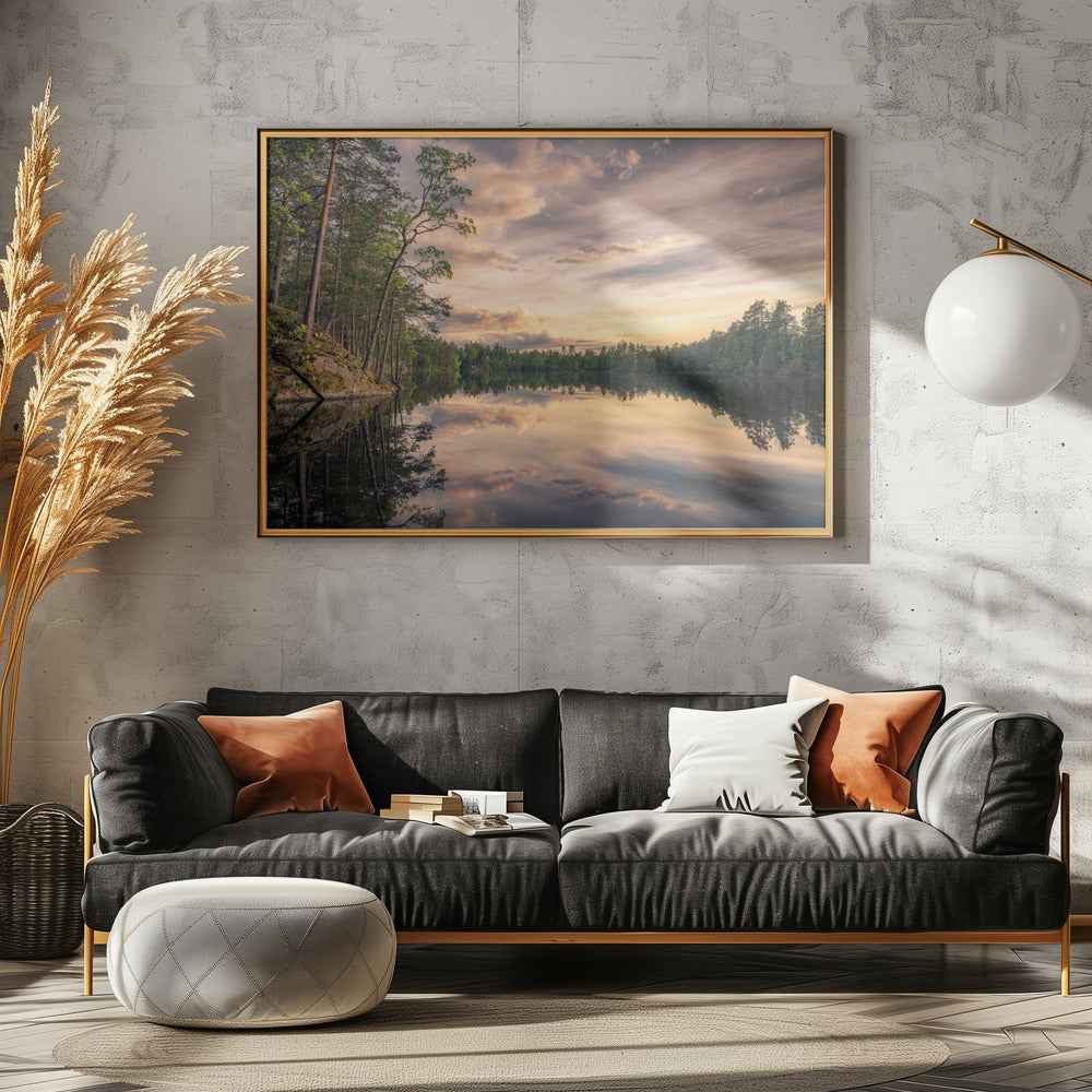 Lake tarmsjÃ¶n, Sweden | Canvas