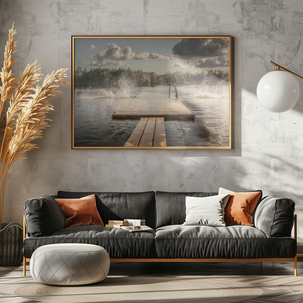 The diving board | Canvas