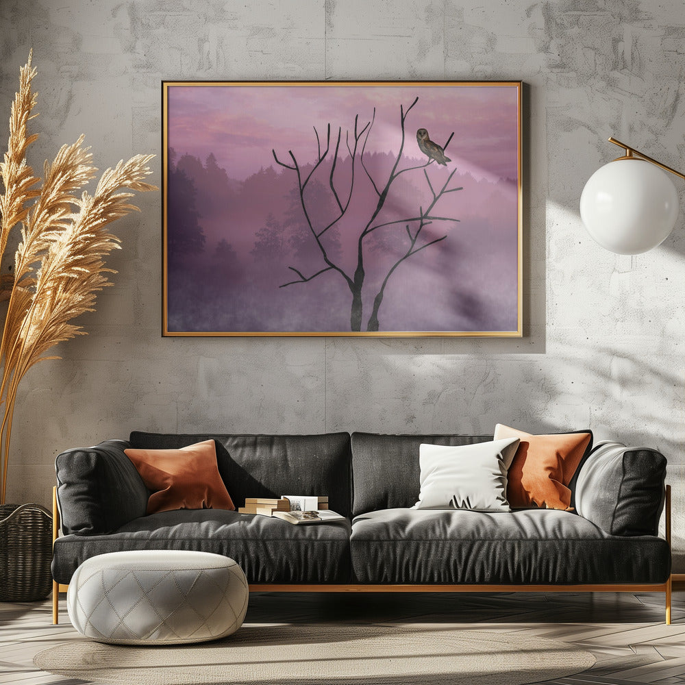 Pink Sky in the Morning | Canvas