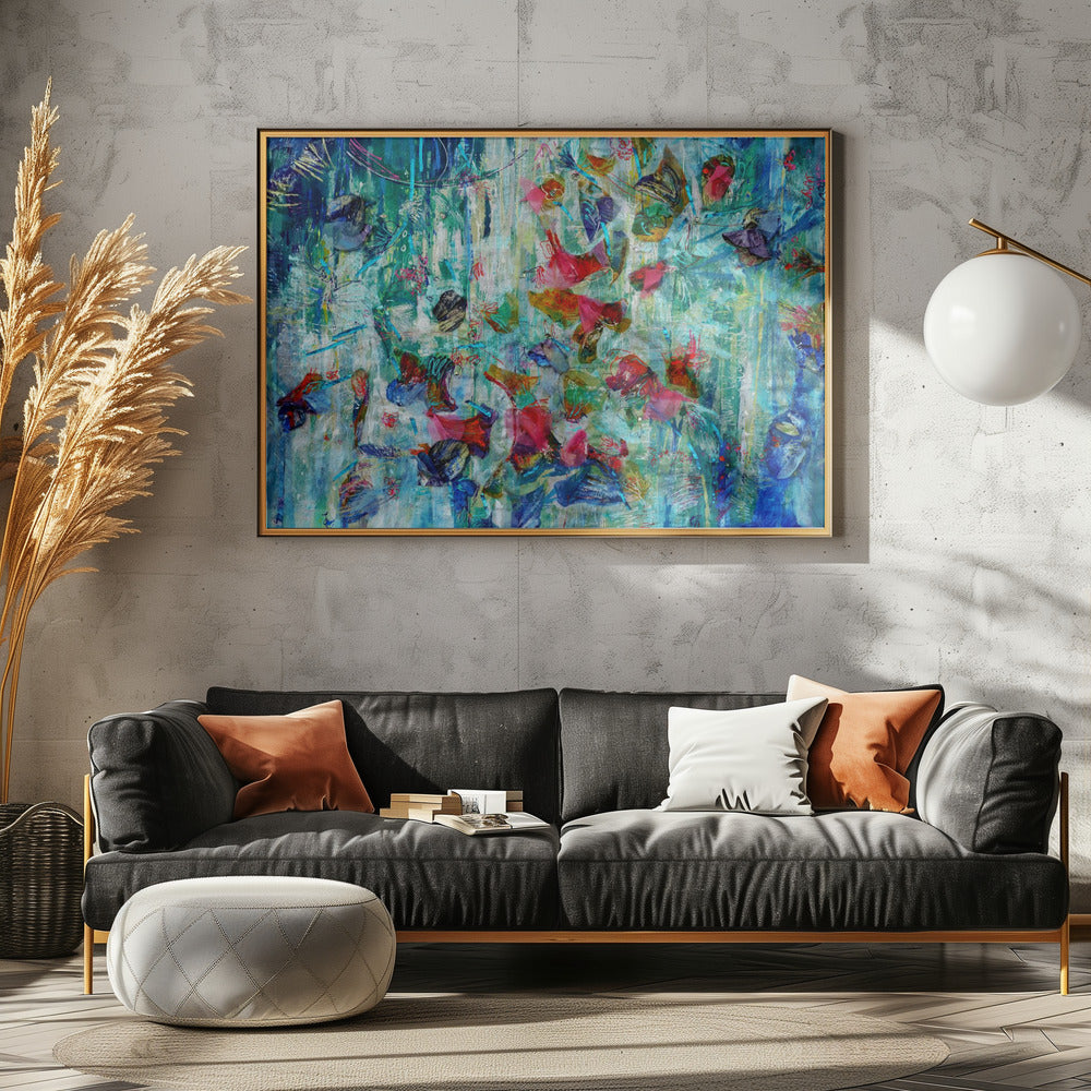 Flourishing Petal Symphony | Poster