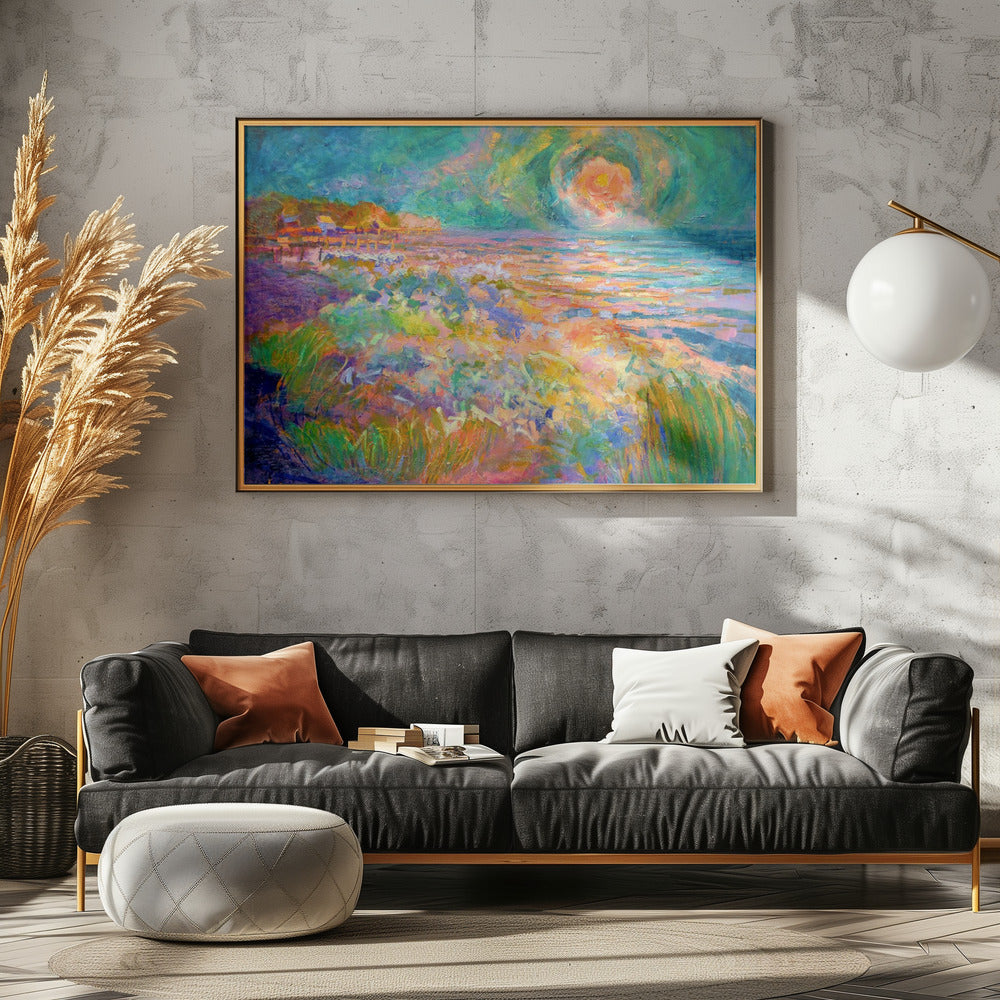 Vibrant Shoreline | Poster