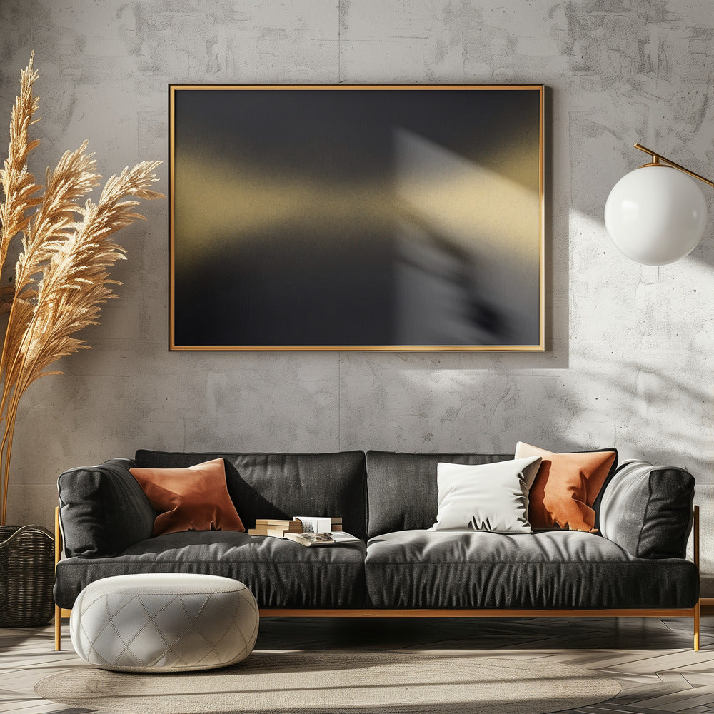 Golden Horizon Waves | Poster