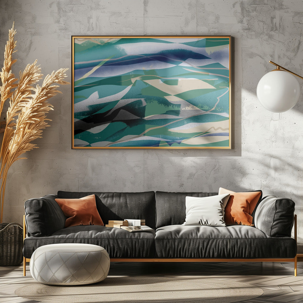 Abstraction in landscape | Poster
