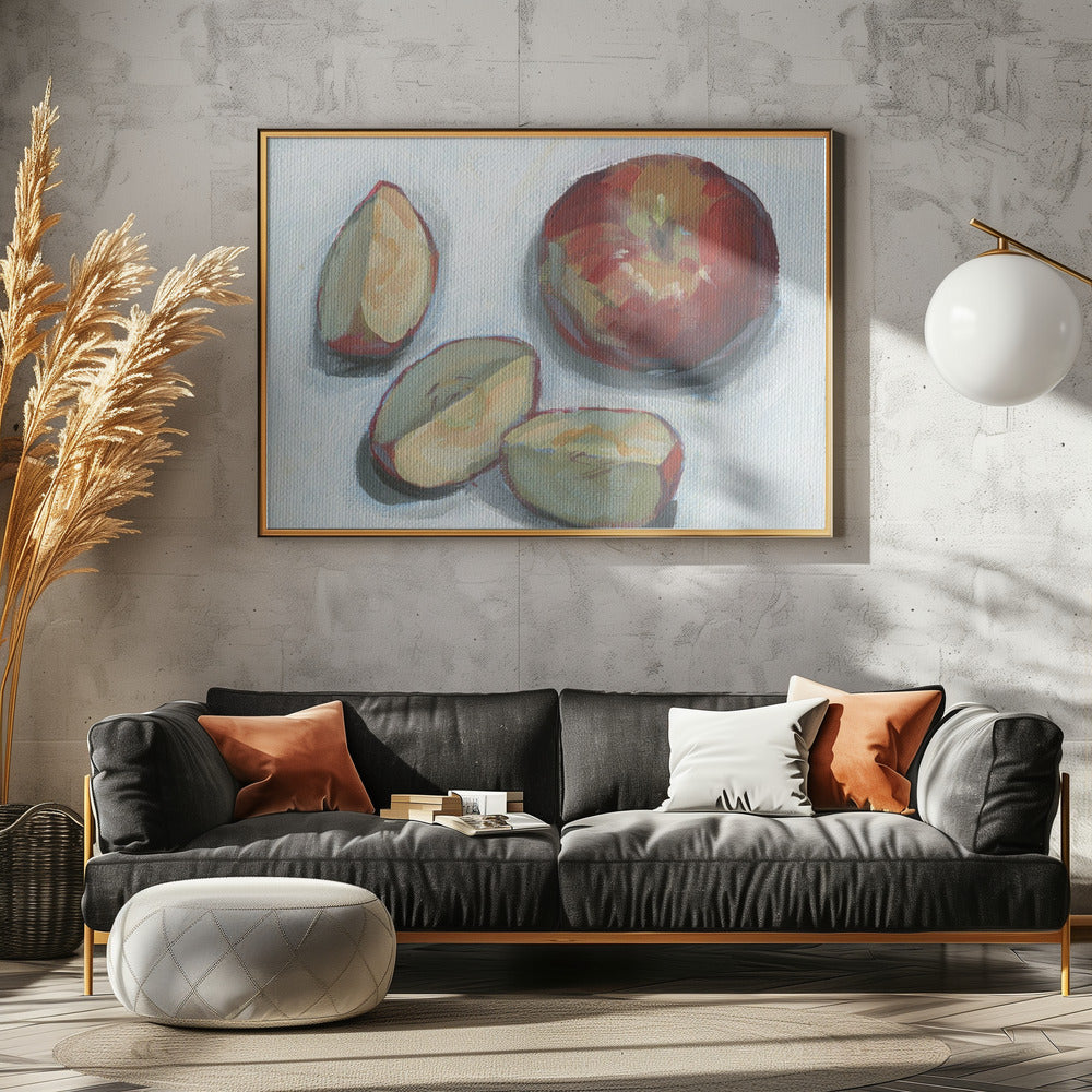 Sliced Apple 8x10 | Canvas