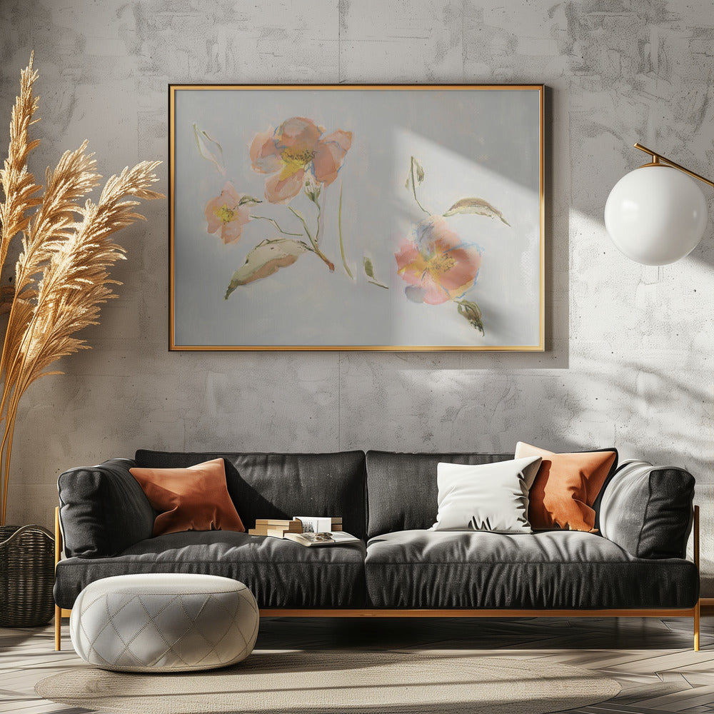 Botanical Antique flowers 02 | Canvas