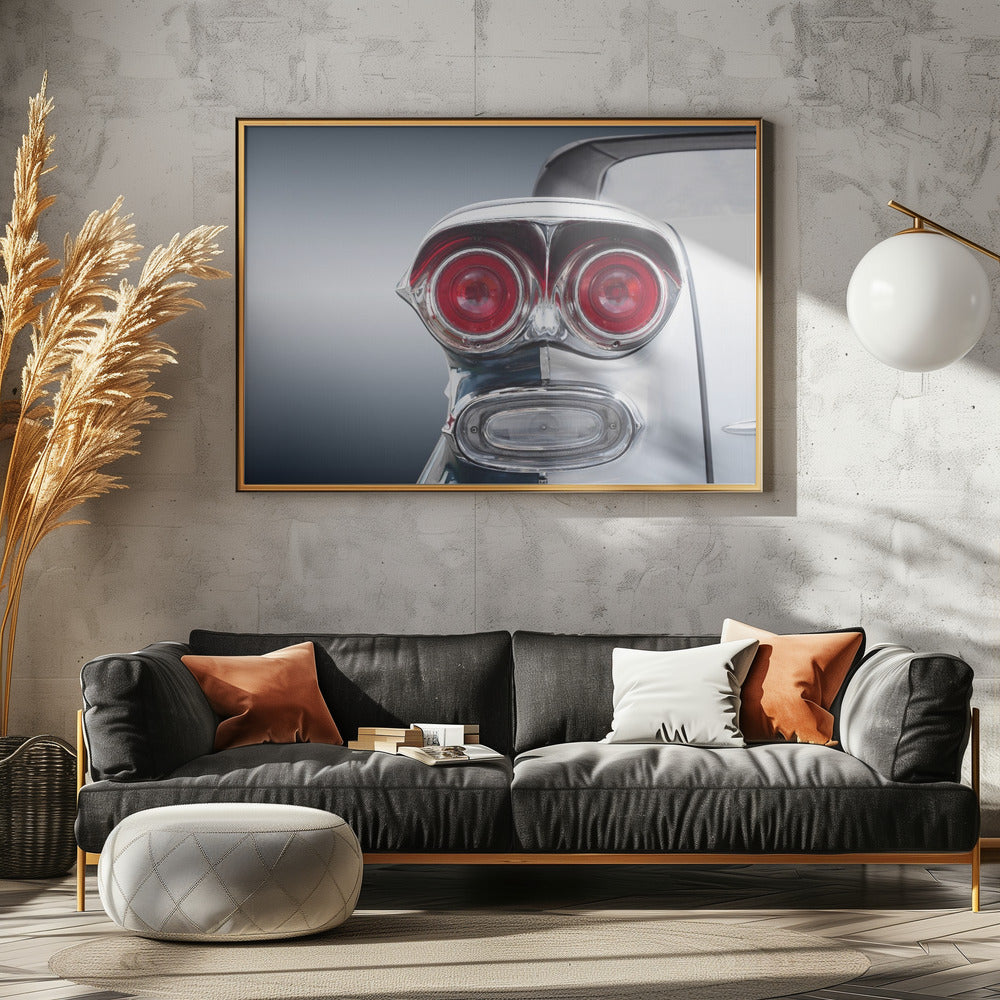 American classic car Bonneville 1958 Convertible | Canvas