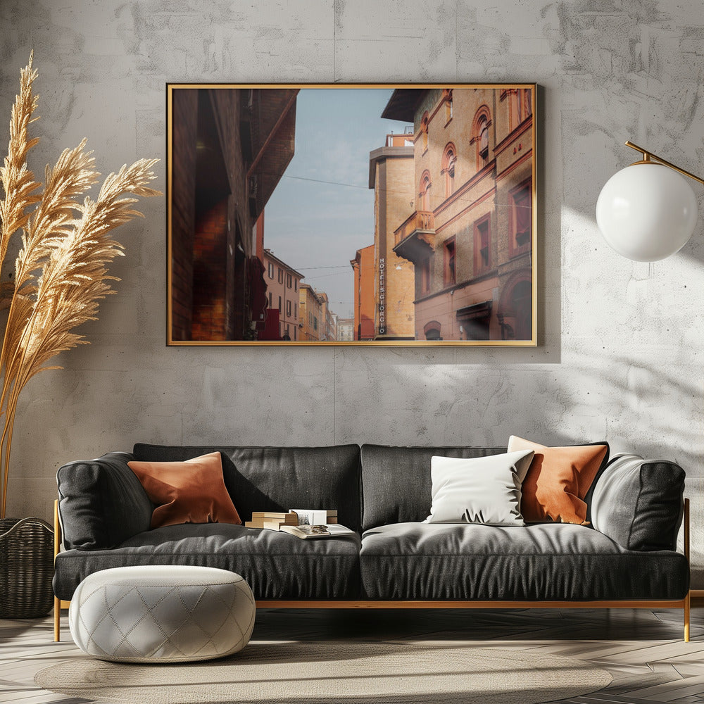 Bologna Sunset | Italy Travel Photography | Poster