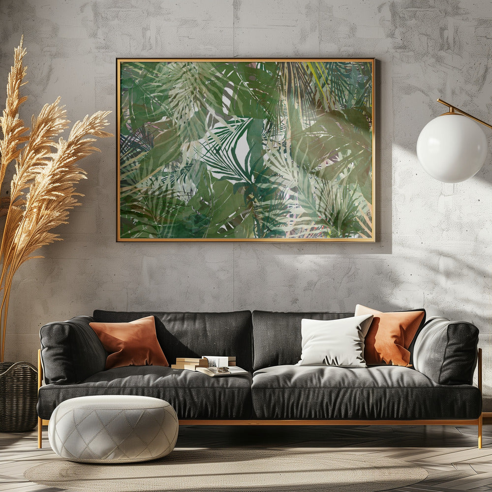 The Jungle Line 3 | Canvas