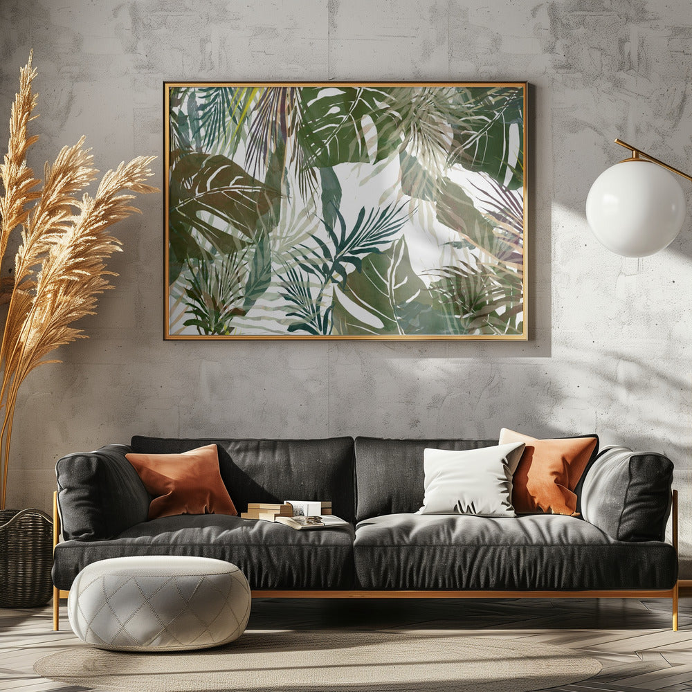 The Jungle Line 1 | Canvas