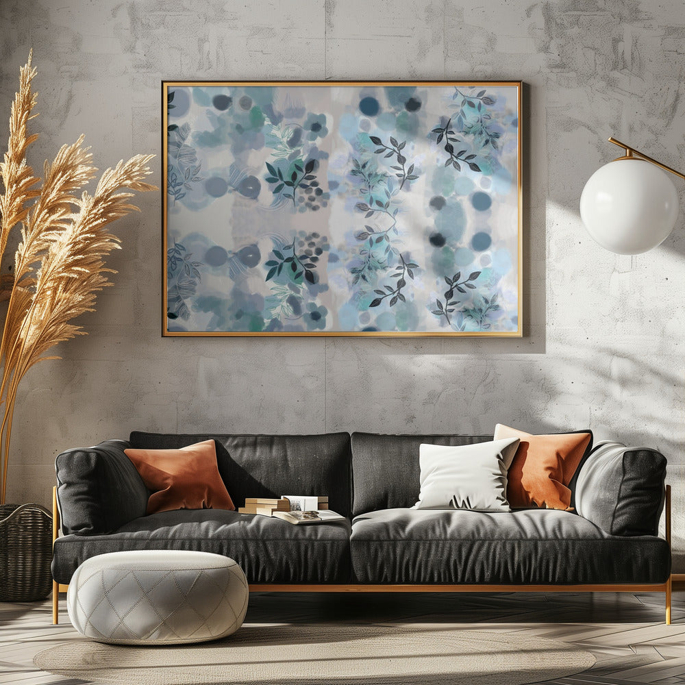 Blue Vine Mix | Canvas