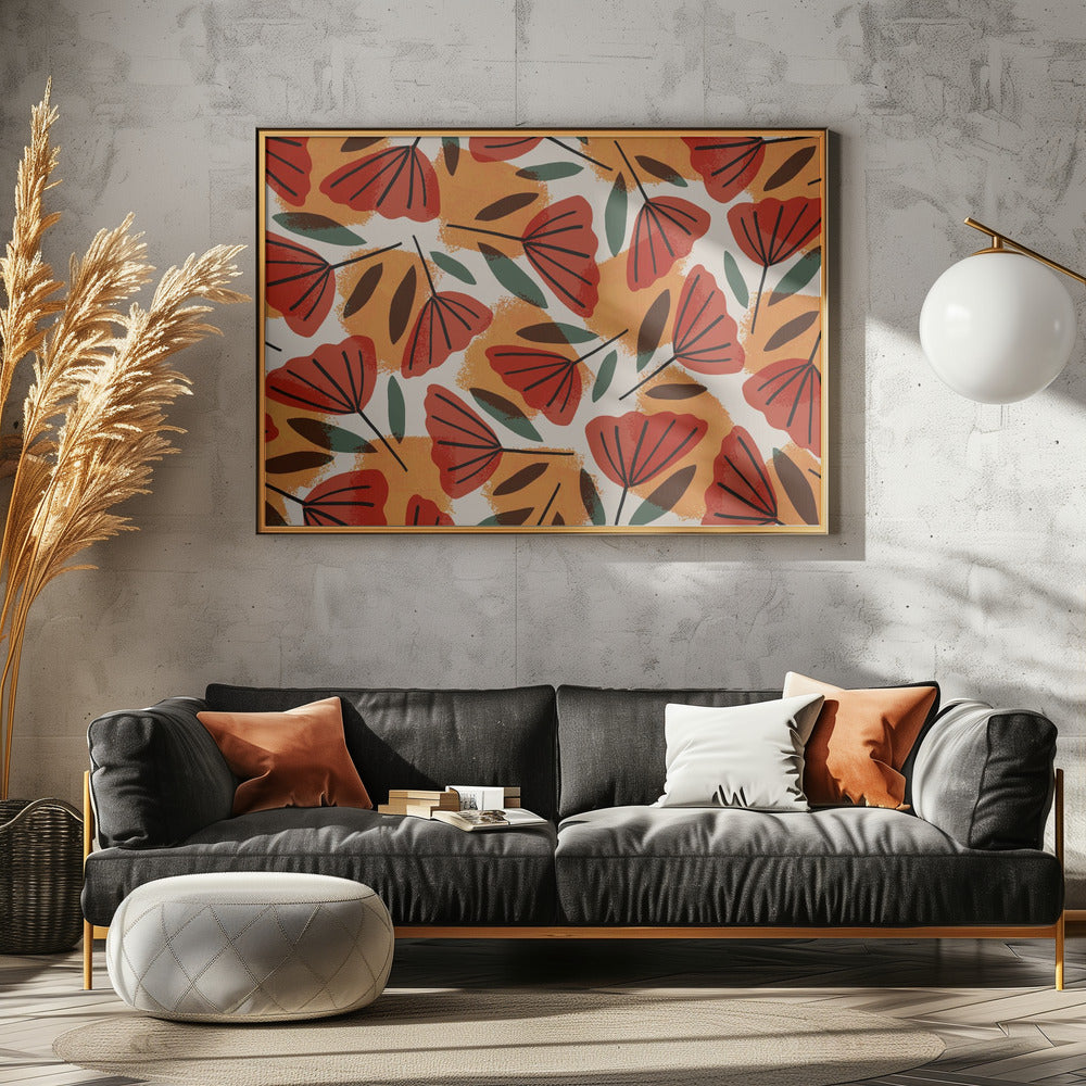 Autumn Leaves Dance | Poster