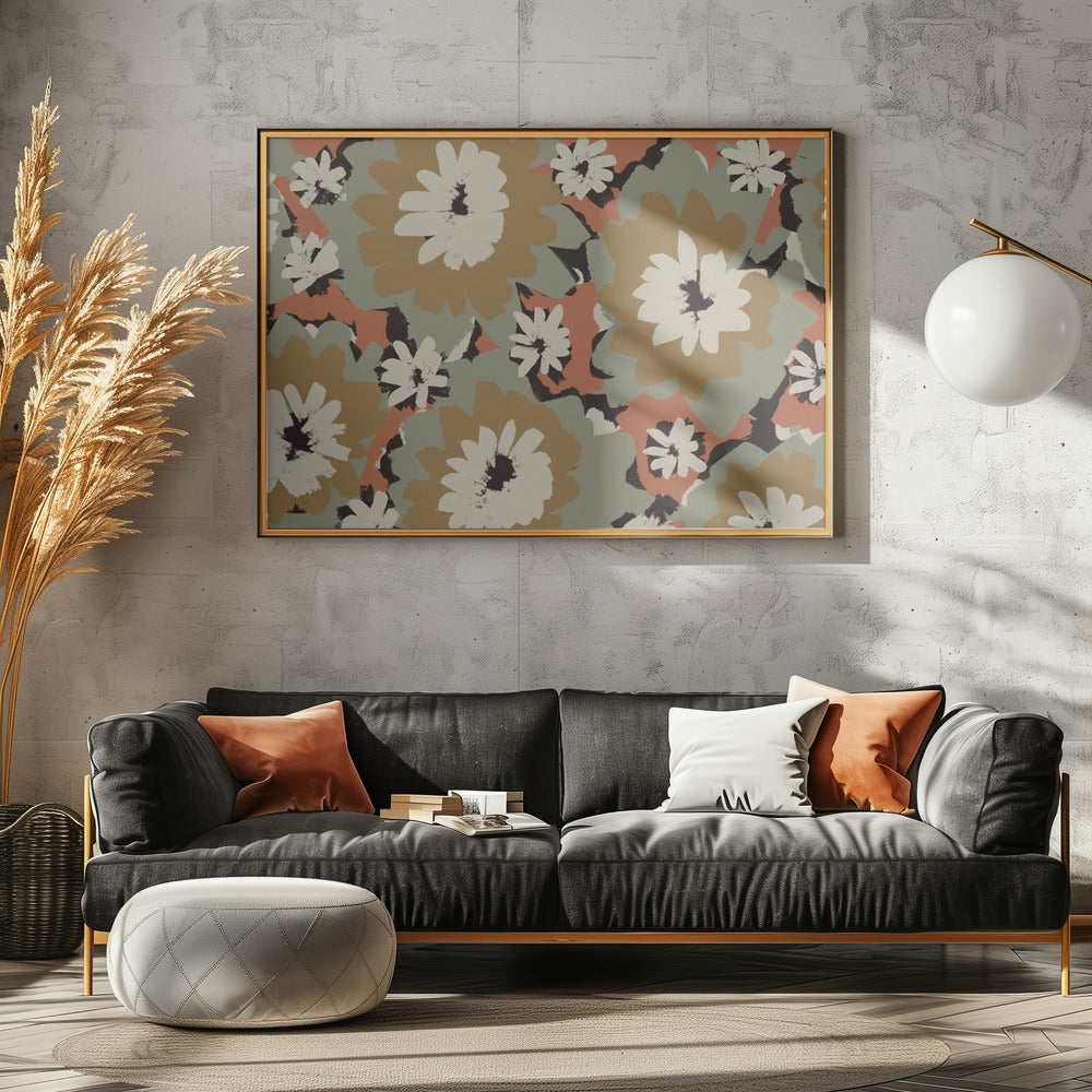 Bold Floral Symphony | Poster