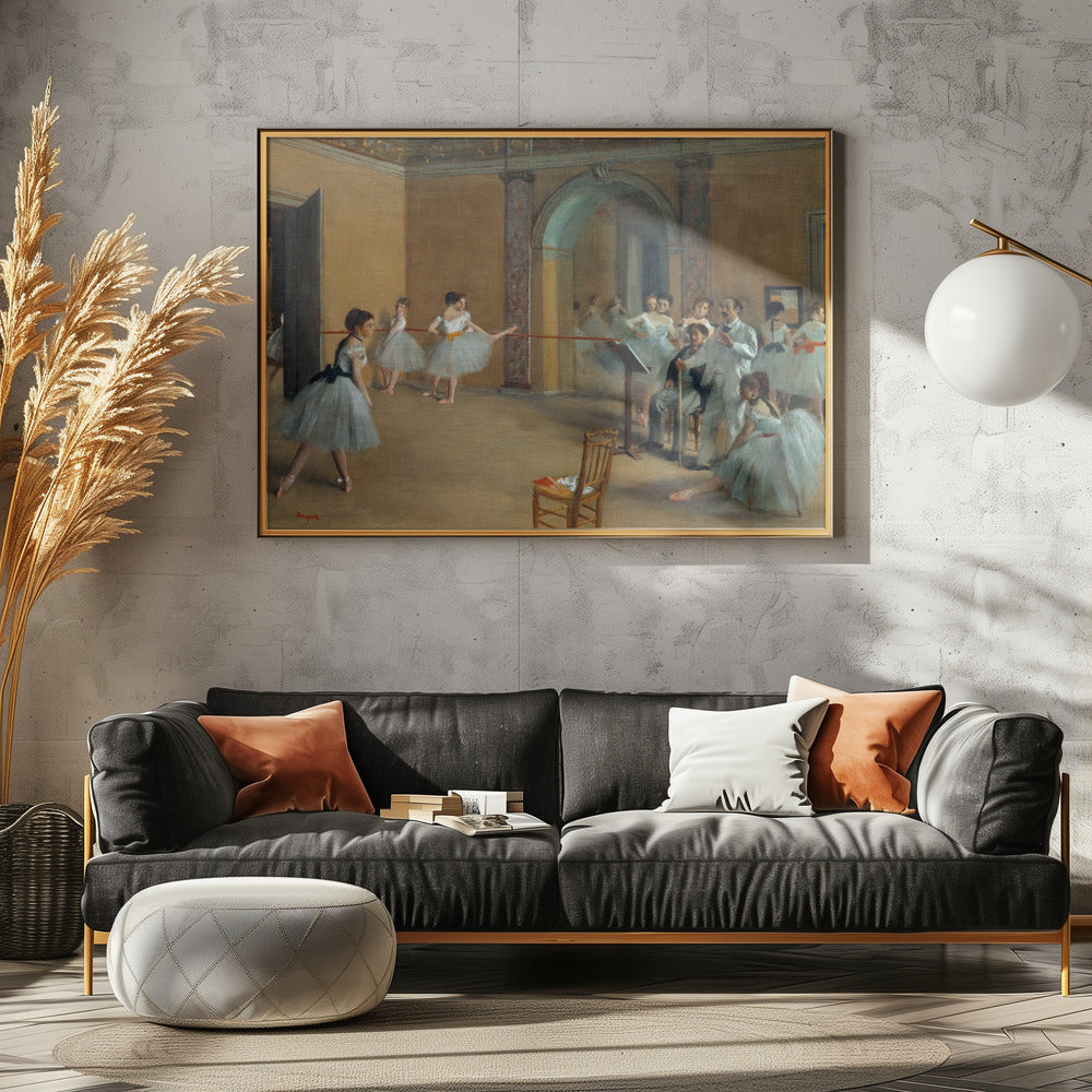 The Dance Foyer At the Opera On the Rue Le Peletier | Canvas