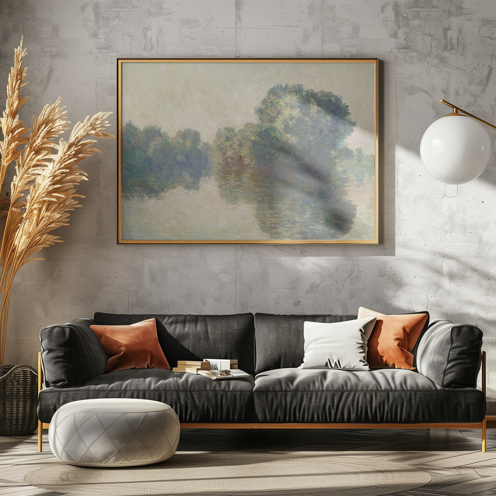 Claude Monet's the Seine At Giverny (1897) | Canvas