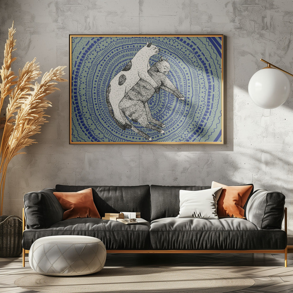Two Cats | Canvas