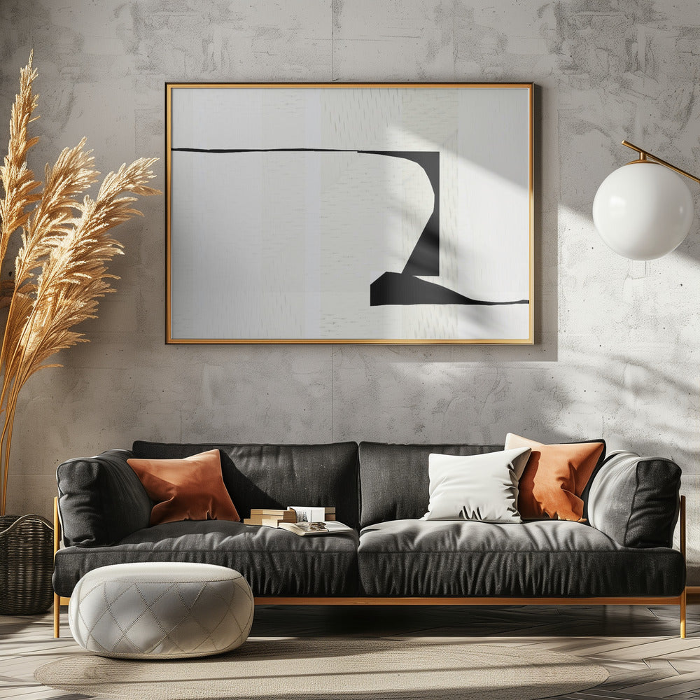 White Woven Art 2 | Poster