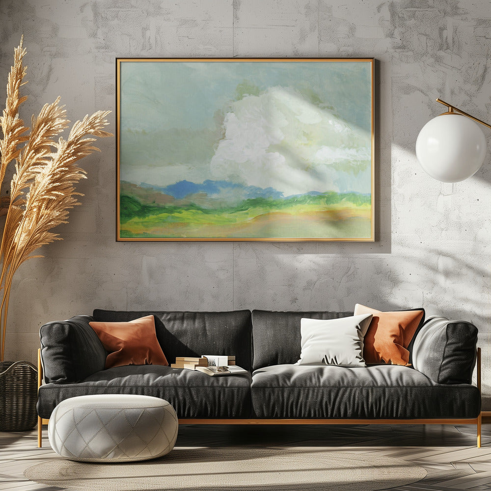 Big Clouds Landscape | Poster