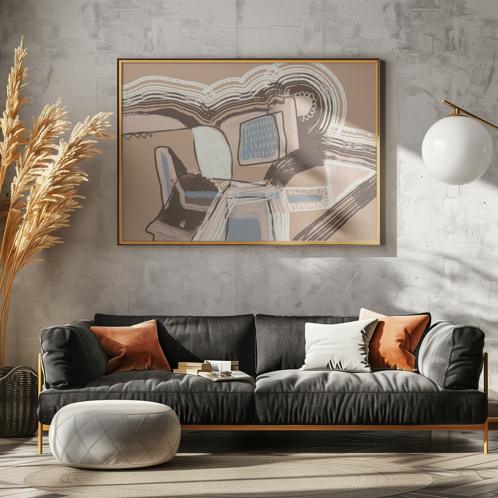 Road to Life Abstract | Canvas
