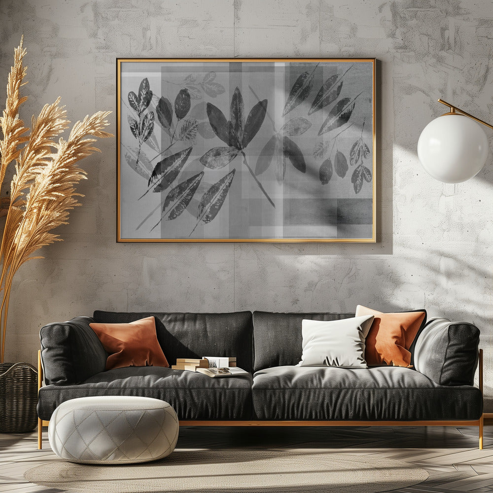 Abstract Botanicals in Neutral Tones | Canvas