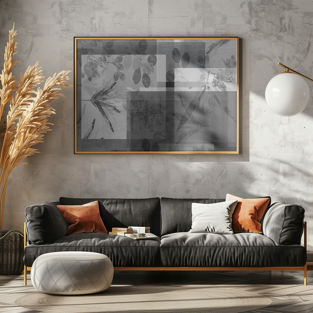 Abstract Botanicals in Neutral Tones | Canvas