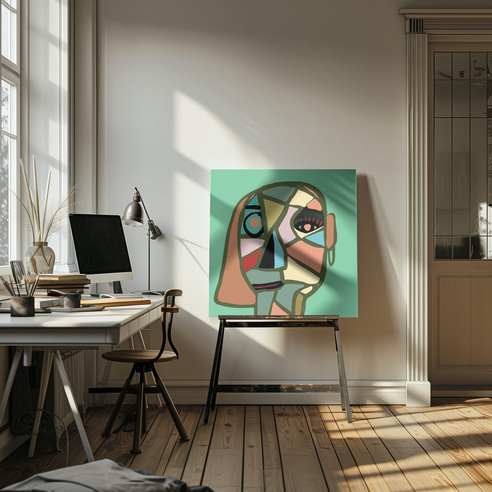 Abstract face | Canvas