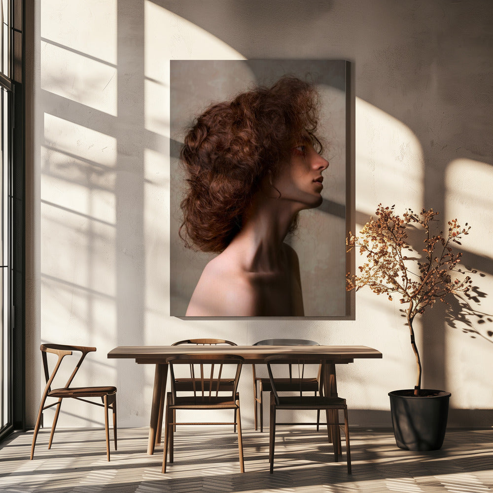 La Scapigliata | Canvas