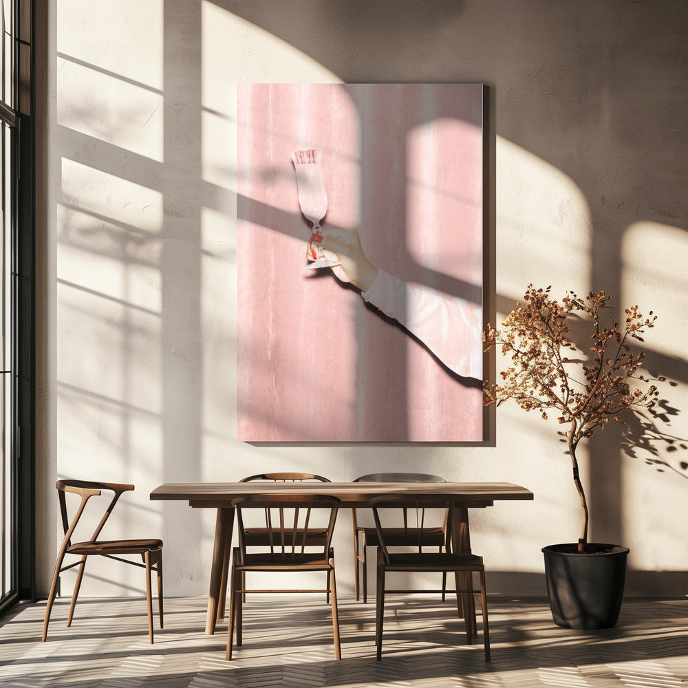 Here's To Pink 02 | Canvas