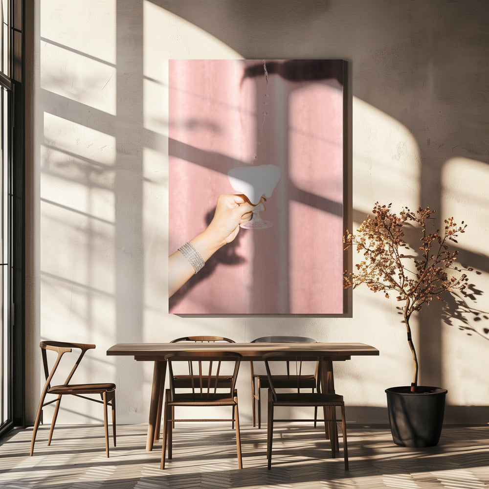 Here's To Pink 04 | Canvas