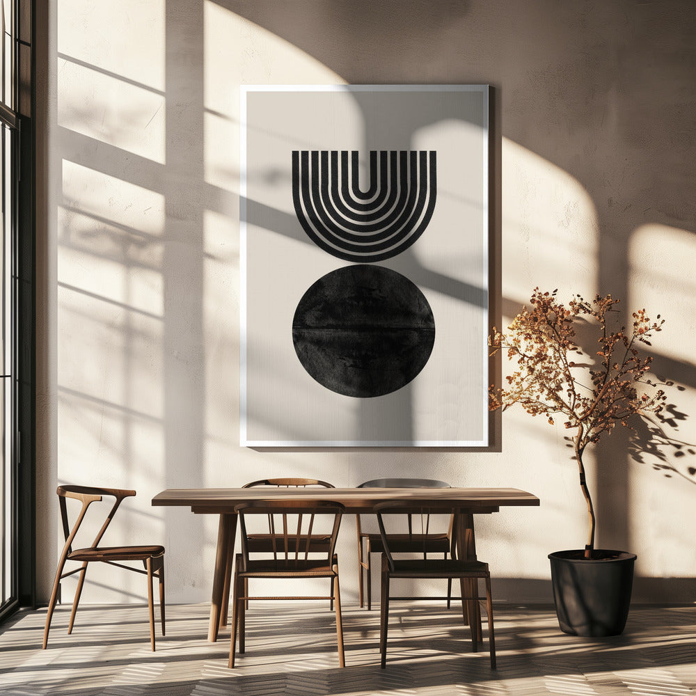 Monochrome Balance | Canvas